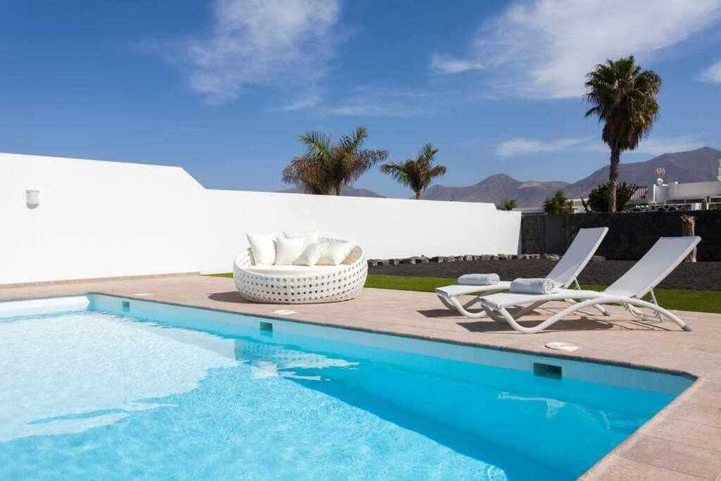 Homu Bianca Fantastica Villa Con Piscina Privad Playa Blanca  Exterior photo